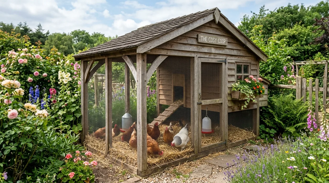 Cottage-Style Chicken House